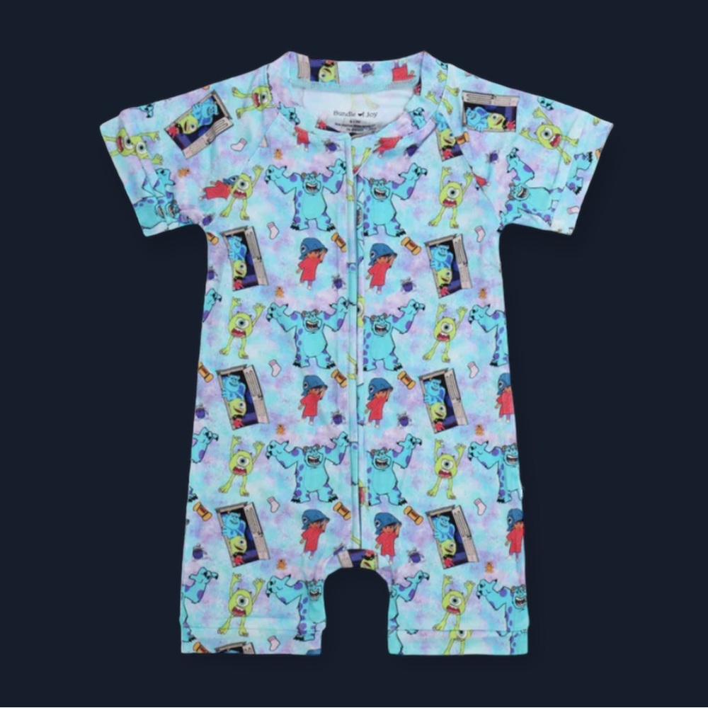 NWT Monster Inc Bamboo Shorty